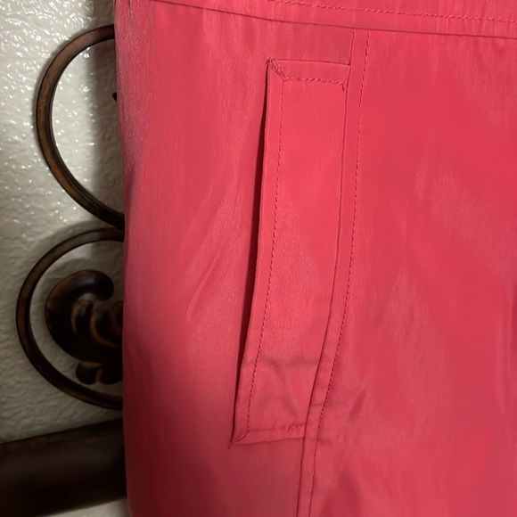 Women’s size small relativity button up coral trenchcoat - Picture 5 of 15